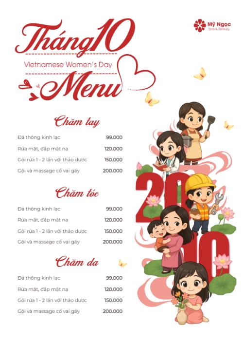 20/10, Ngày phụ nữ Việt Nam, Vietnamese Women's Day, phụ nữ, sự kiện, event, dễ thương, cute, chibi, hoạt hình, cartoon