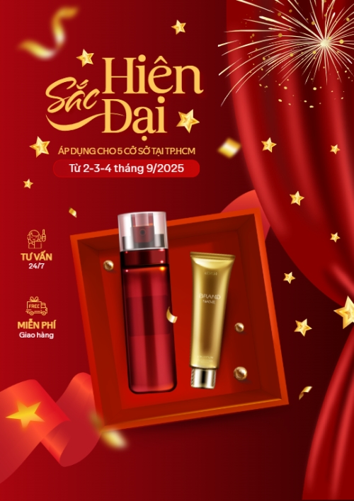 2/9, Quốc Khánh, lễ hội, Việt Nam, làm đẹp, spa, beauty, thẩm mỹ, skincare, hiện đại, modern