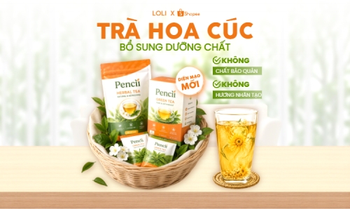 Trà hoa cúc bổ sung dưỡng chất