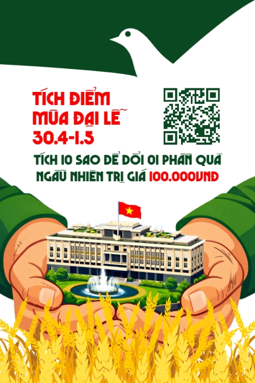 Tích điểm mùa Đại Lễ 30.4-1.5