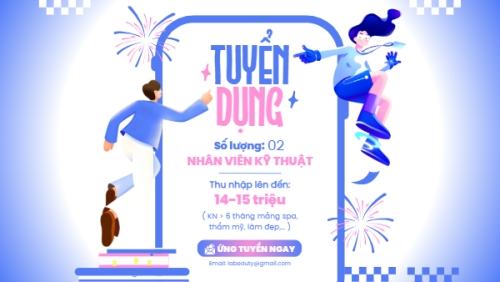 Tuyển dụng kỹ thuật viên