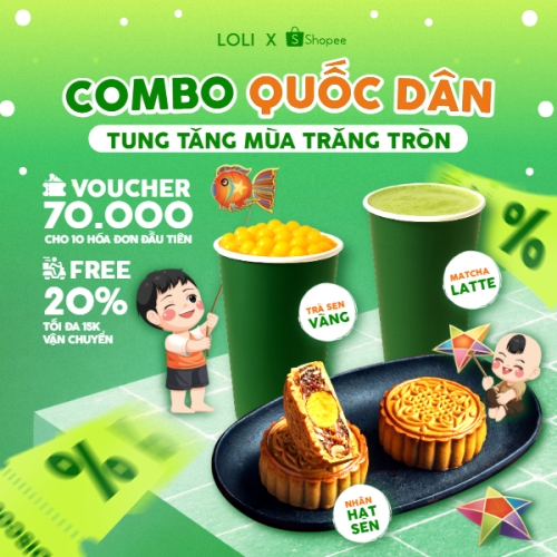 Combo quốc dân tung tăng mùa trăng tròn
