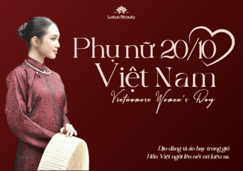 20/10, Ngày phụ nữ Việt Nam, Vietnamese Women's Day, phụ nữ, sự kiện, event, mỹ phẩm, làm đẹp, beauty, hiện đại, modern