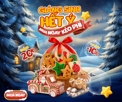 Giáng sinh hết ý mua ngay kẻo phí