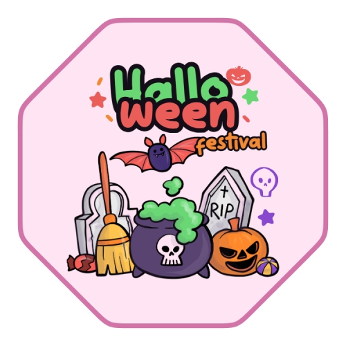 Halloween, lễ hội ma quái, sự kiện, event, thực phẩm, food, dễ thương, cute, chibi, hoạt hình, cartoon