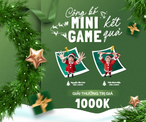 Công bố kết quả mini game
