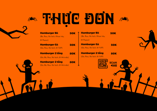 Halloween, đồ ăn, food, thực phẩm, ẩm thực, món ăn, F&B, nhà hàng, thức ăn