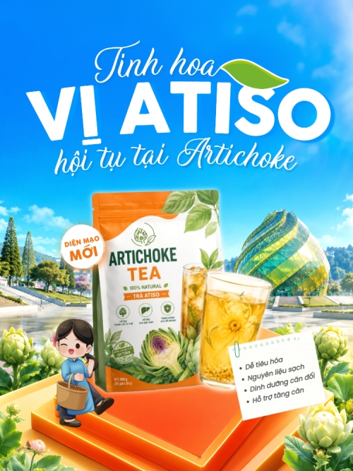Tinh hoa vị Atiso hội tụ