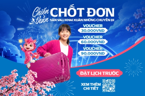 Chiến thần chốt đơn săn vali khai xuân những chuyến đi