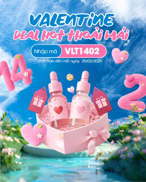 Valentine deal hot thoải mái