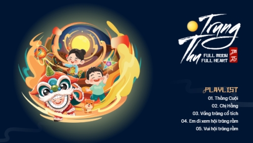 Trung thu, Tết Đoàn Viên, mid-autumn festival, sự kiện, event, dễ thương, cute, chibi, hoạt hình, cartoon