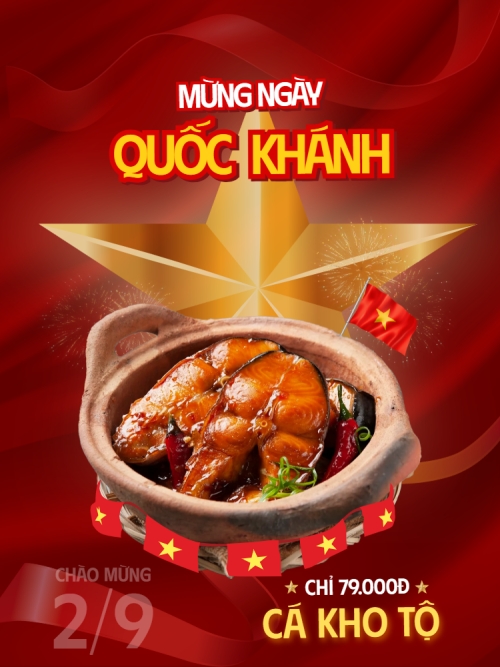 2/9, Quốc Khánh, lễ hội, Việt Nam, đồ ăn, food, thực phẩm, ẩm thực, món ăn, F&B, thức ăn, hiện đại, modern