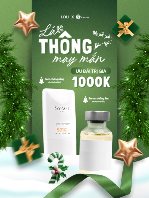 Lá thông may mắn