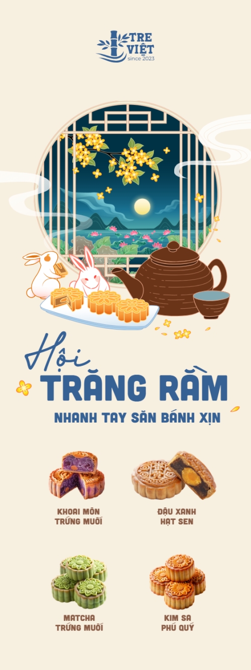 Trung thu, Tết Đoàn Viên, mid-autumn festival, sự kiện, event, lễ hội, festival, ẩm thực, food, bánh trung thu, cute, dễ thương