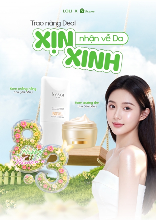 Trao nàng deal xịn nhận về da xinh