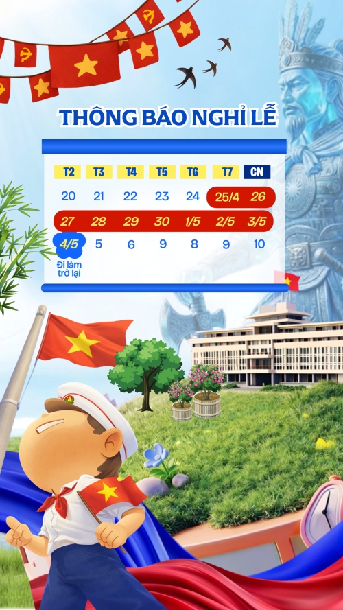 Lịch nghỉ lễ