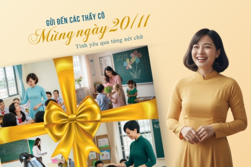 Mừng ngày nhà giáo Việt Nam 20/11
