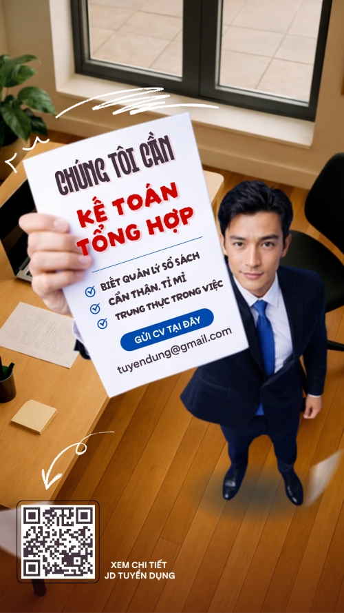 Chúng tôi cần kế toán