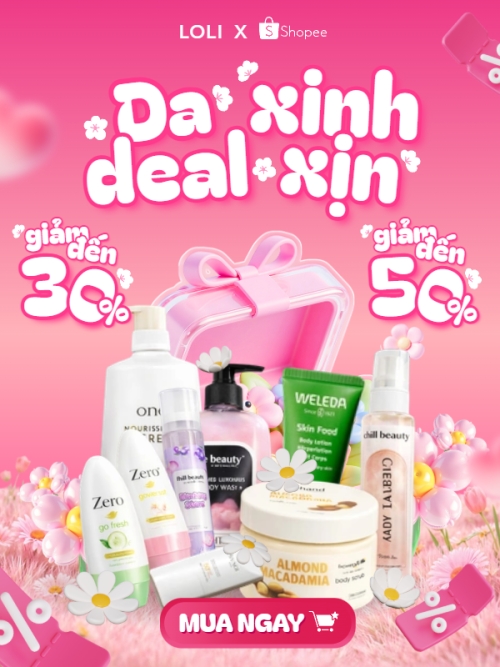 Da xinh deal xịn