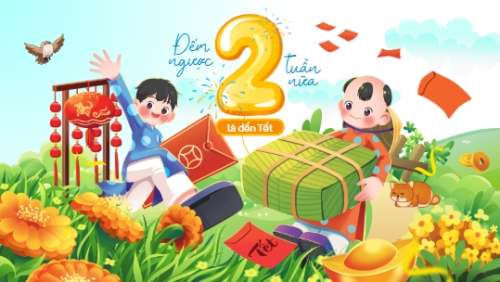 Đếm ngược 2 tuần nữa là đến Tết