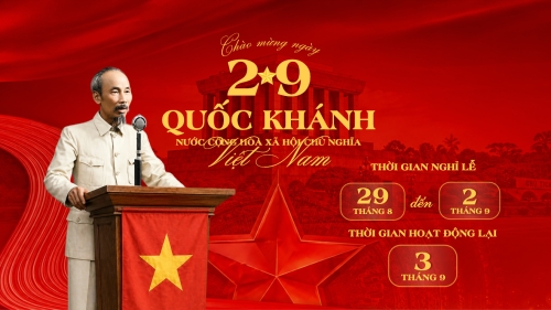 Chào mừng ngày quốc khánh