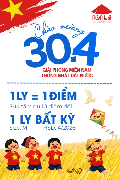 Mừng lễ 30/4 Giải Phóng Miền Nam, thống nhất đất nước