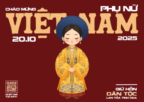 20/10, Ngày phụ nữ Việt Nam, Vietnamese Women's Day, phụ nữ, sự kiện, event, dễ thương, cute, chibi, hoạt hình, cartoon