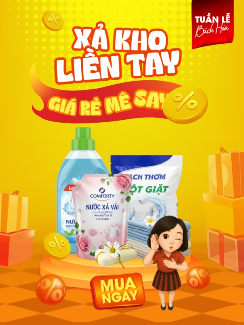 Xả kho liền tay giá rẻ mê say