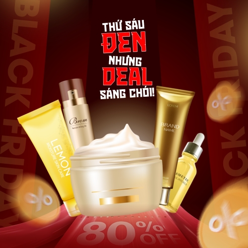 Giảm giá mỹ phẩm