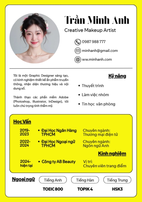 Trang điểm, make up, spa, beauty, làm đẹp, thẩm mỹ, đơn giản, simple, minimalist, tối giản