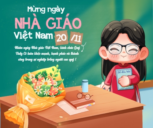 Mừng ngày nhà giáo Việt Nam 20/11