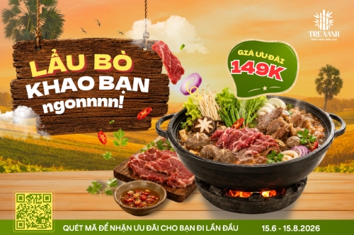 Lẩu bò khao bạn