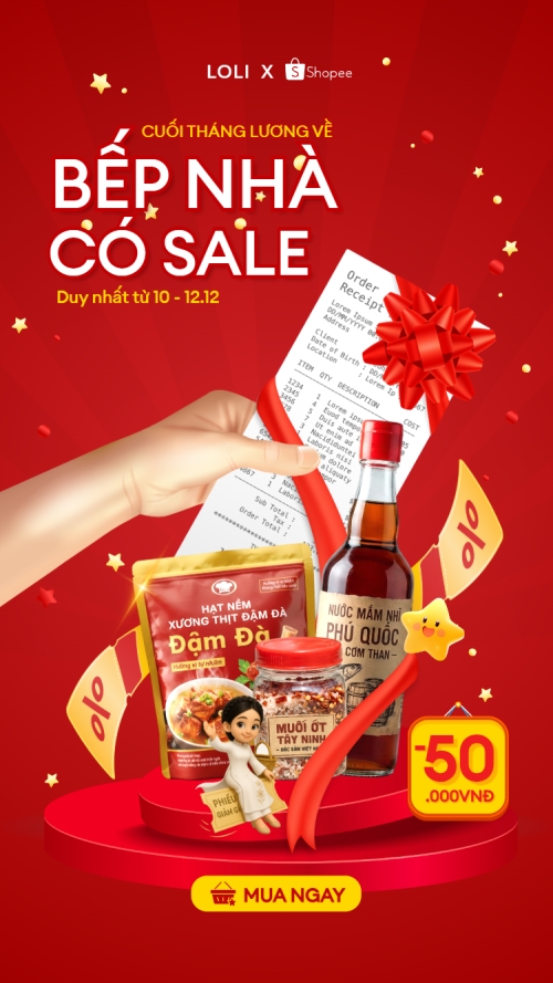Cuối tháng lương về bếp nhà có sale