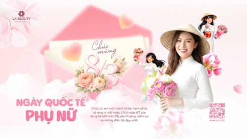Chúc mừng ngày Quốc tế phụ nữ 8/3