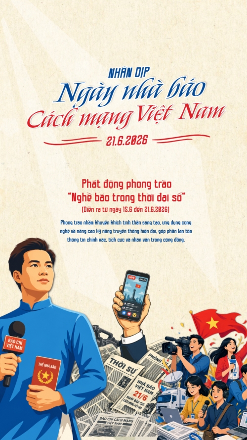 Nhân dịp ngày nhà báo cách mạng Việt Nam