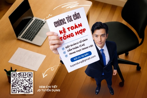 Chúng tôi cần kế toán