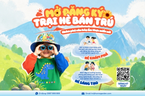 Mở đăng ký trại hè bán trú