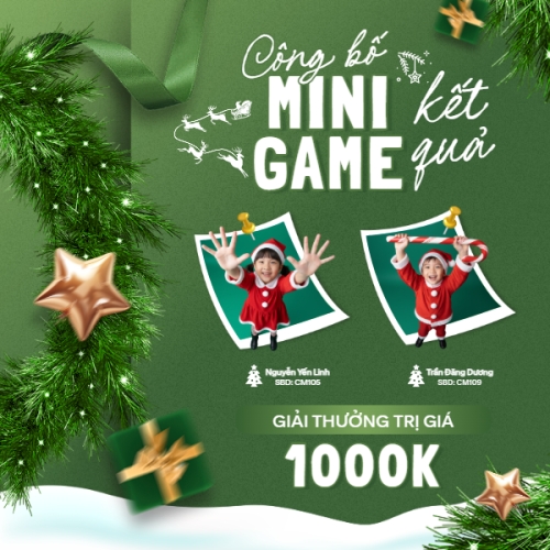 Công bố kết quả mini game