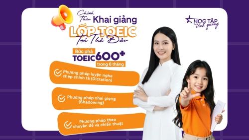 Chính thức khai giảng lớp Toeic tại Thủ Đức