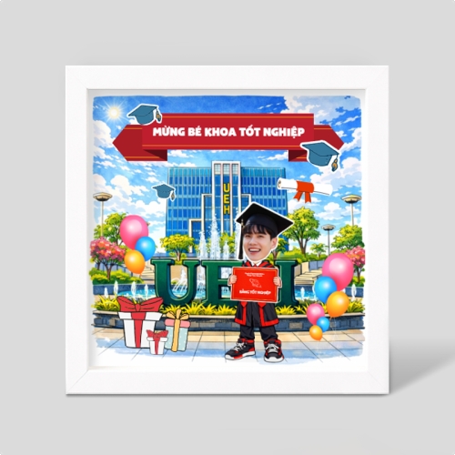 Mừng bé tốt nghiệp