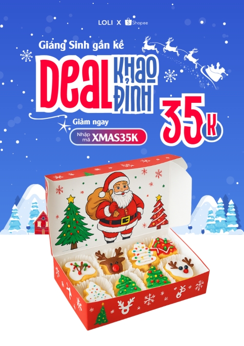 Giáng sinh gần kề deal khao đỉnh