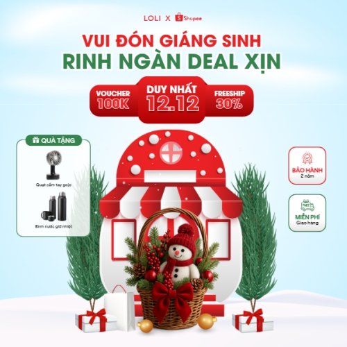 Vui đón giáng sinh rinh ngàn deal xịn