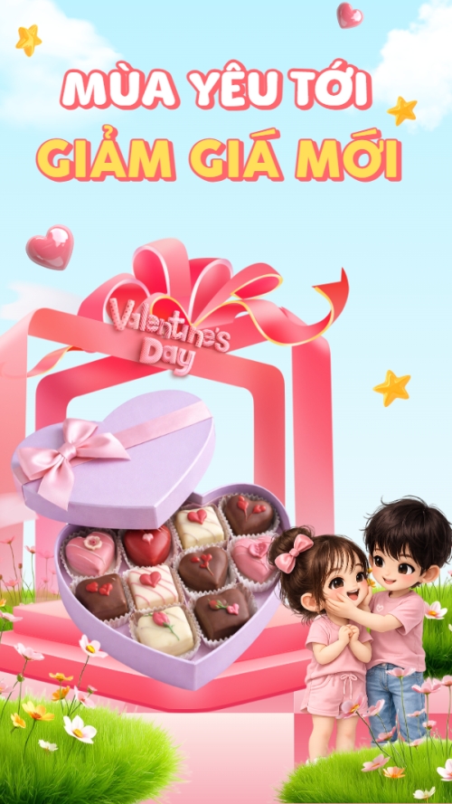 Mùa yêu tới giảm giá mới