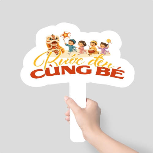 Rước đèn cùng bé