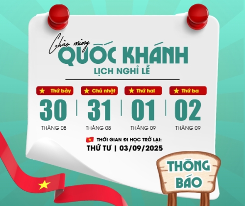 2/9, Quốc Khánh, lễ hội, thông báo, lịch nghỉ, Việt Nam, sự kiện, event, hiện đại, modern