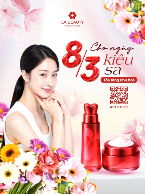 Cho ngày 8/3 kiêu sa tỏa sáng như hoa