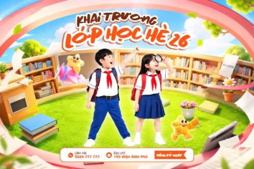 Khai trương lớp học hè 26