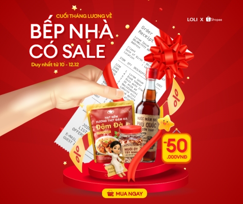 Cuối tháng lương về bếp nhà có sale