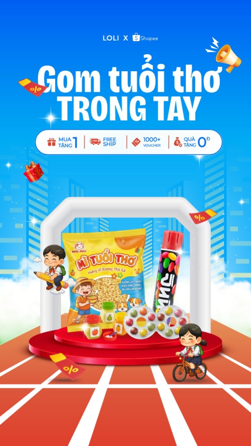 Gom tuổi thơ trong tay