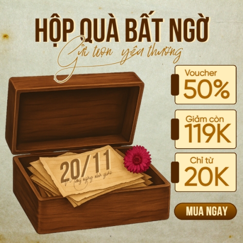 Sale hộp quà bất ngờ